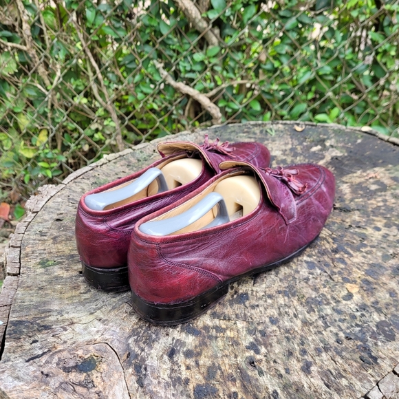 Size 10 D Pierre Cardan Vintage Tassel Loafers - Picture 3 of 10